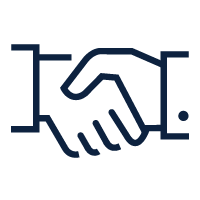 Icon of shaking hands